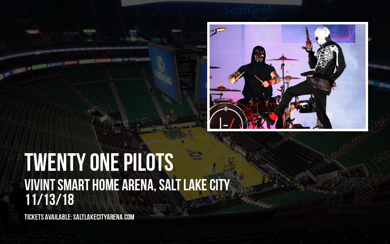 Twenty One Pilots Tickets 13th November Vivint Smart Home Arena